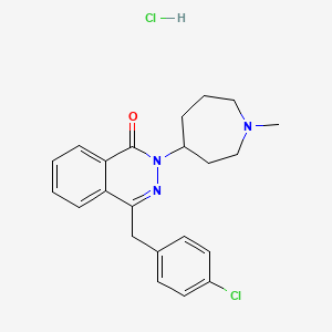 Chemical structure of Azelastine HCl