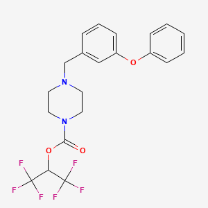 Chemical structure of JW 642