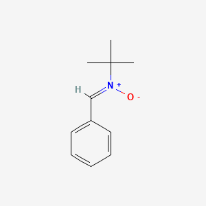 Chemical structure of N-tert-butyl-α-Phenylnitrone