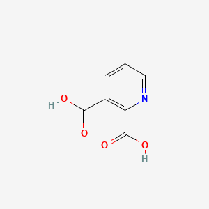Chemical structure of Quinolinic Acid