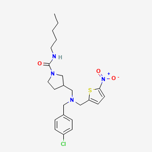 Chemical structure of SR9011