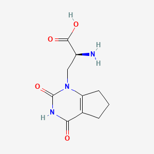 Chemical structure of (S)-CPW 399