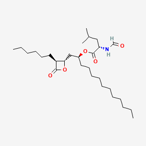 Chemical structure of Orlistat