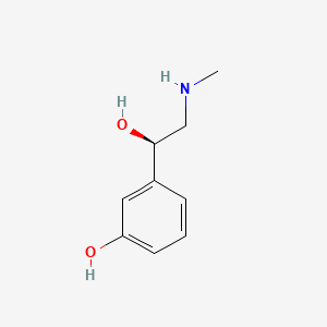Chemical structure of Phenylephrine