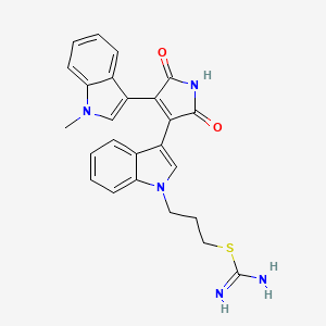 Chemical structure of Ro 31-8220
