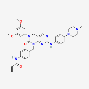 Chemical structure of FIIN-2