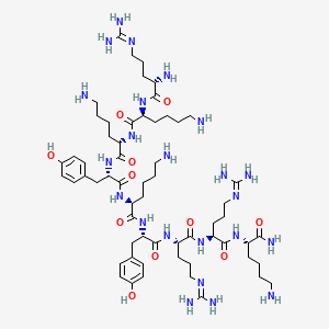 Chemical structure of MLCK inhibitor peptide 18