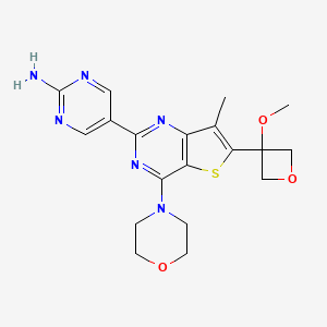 Chemical structure of GNE-317