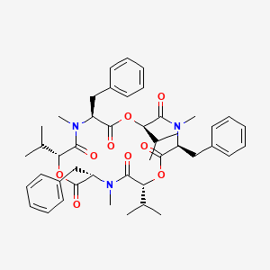 Chemical structure of Beauvericin