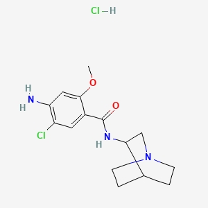 Chemical structure of Zacopride hydrochloride