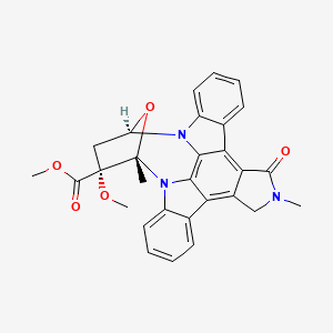 Chemical structure of KT 5823