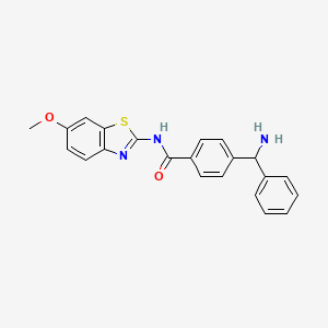 Chemical structure of SW203668