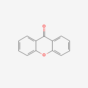 Chemical structure of Xanthone