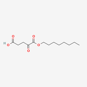 Chemical structure of Octyl-α-ketoglutarate