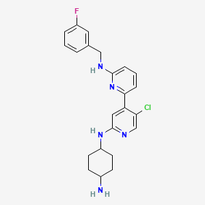 Chemical structure of CDK9 inhibitor 2