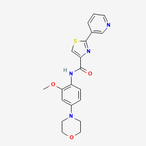 Chemical structure of IRAK inhibitor 6
