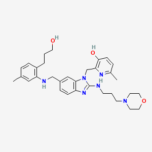 Chemical structure of TMC353121