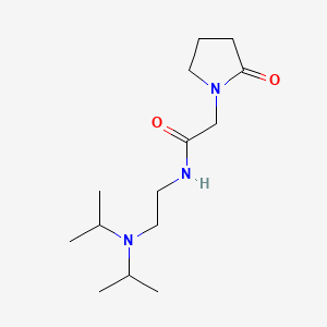 Chemical structure of Pramiracetam