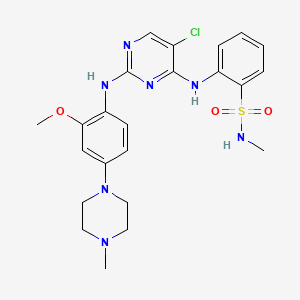 Chemical structure of ALK inhibitor 2