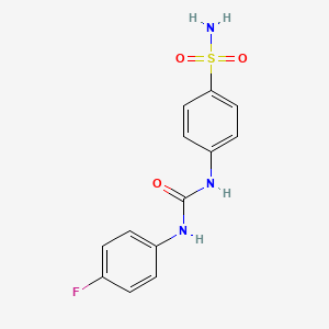 Chemical structure of U-104