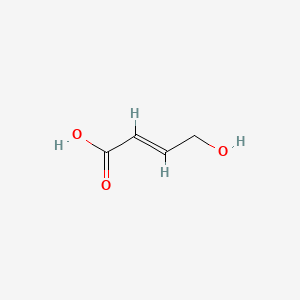 Chemical structure of trans-4-Hydroxycrotonic acid