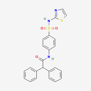 Chemical structure of ICA 121431