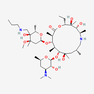 Chemical structure of Tulathromycin