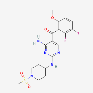 Chemical structure of R547