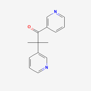 Chemical structure of Metyrapone