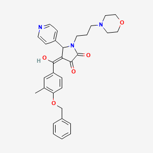 Chemical structure of SBC-115076