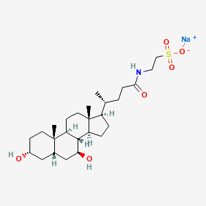 Chemical structure of Taurursodiol sodium