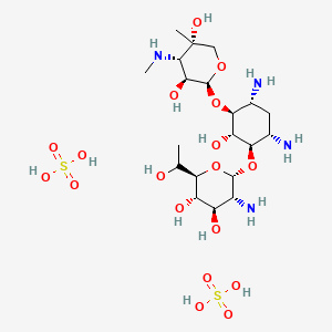 Chemical structure of Geneticin, G-418 Sulfate