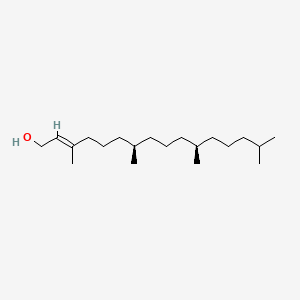 Chemical structure of Phytol