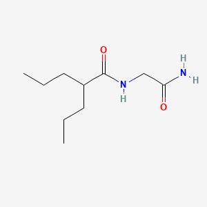 Chemical structure of Valrocemide