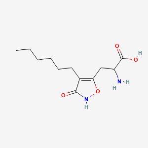Chemical structure of HexylHIBO