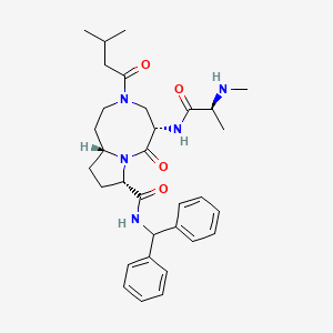 Chemical structure of Xevinapant