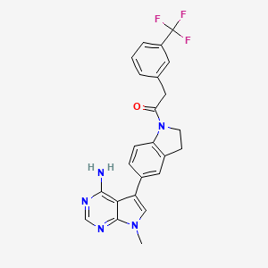 Chemical structure of GSK2606414