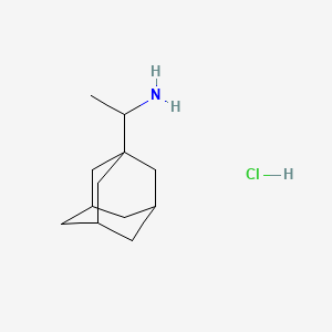 Chemical structure of Rimantadine Hydrochloride