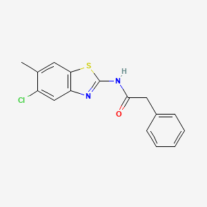 Chemical structure of LH846