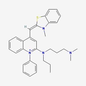 Chemical structure of SYBR Green I Gel Staining Solution, 10000x