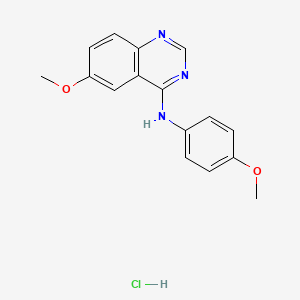Chemical structure of LY 456236 hydrochloride