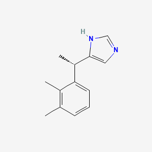 Chemical structure of Dexmedetomidine