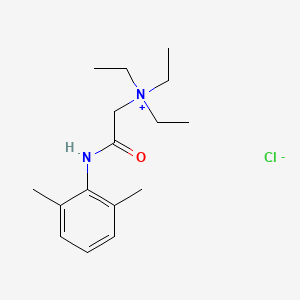 Chemical structure of QX 314 chloride