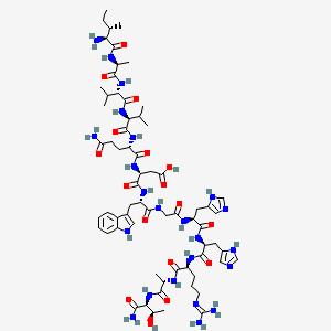 Chemical structure of Compstatin control peptide