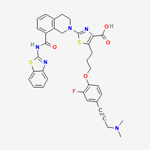 Chemical structure of A-1155463