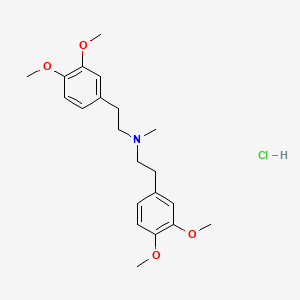 Chemical structure of YS-035 hydrochloride