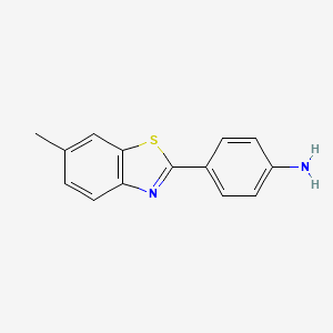 Chemical structure of Phenyl-benzothiazole