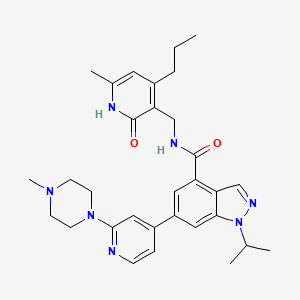 Chemical structure of GSK343