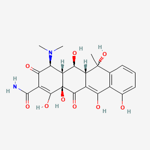 Chemical structure of Terramycin