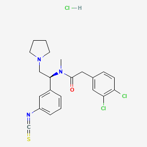 Chemical structure of DIPPA hydrochloride